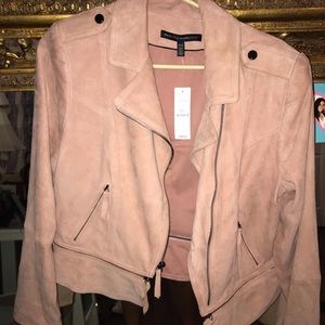 Suede jacket- White House black market
